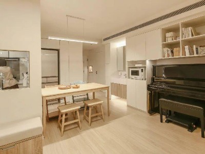 木地板改造旧房子，结果美不胜收