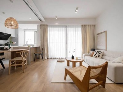 古象地板打造的原木风家居