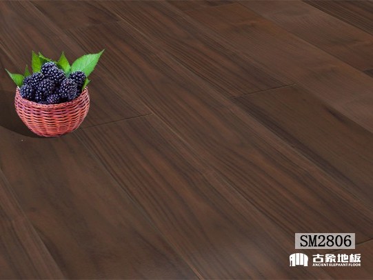 实木地板·金刚柚木（黑胡桃色）-SM2806