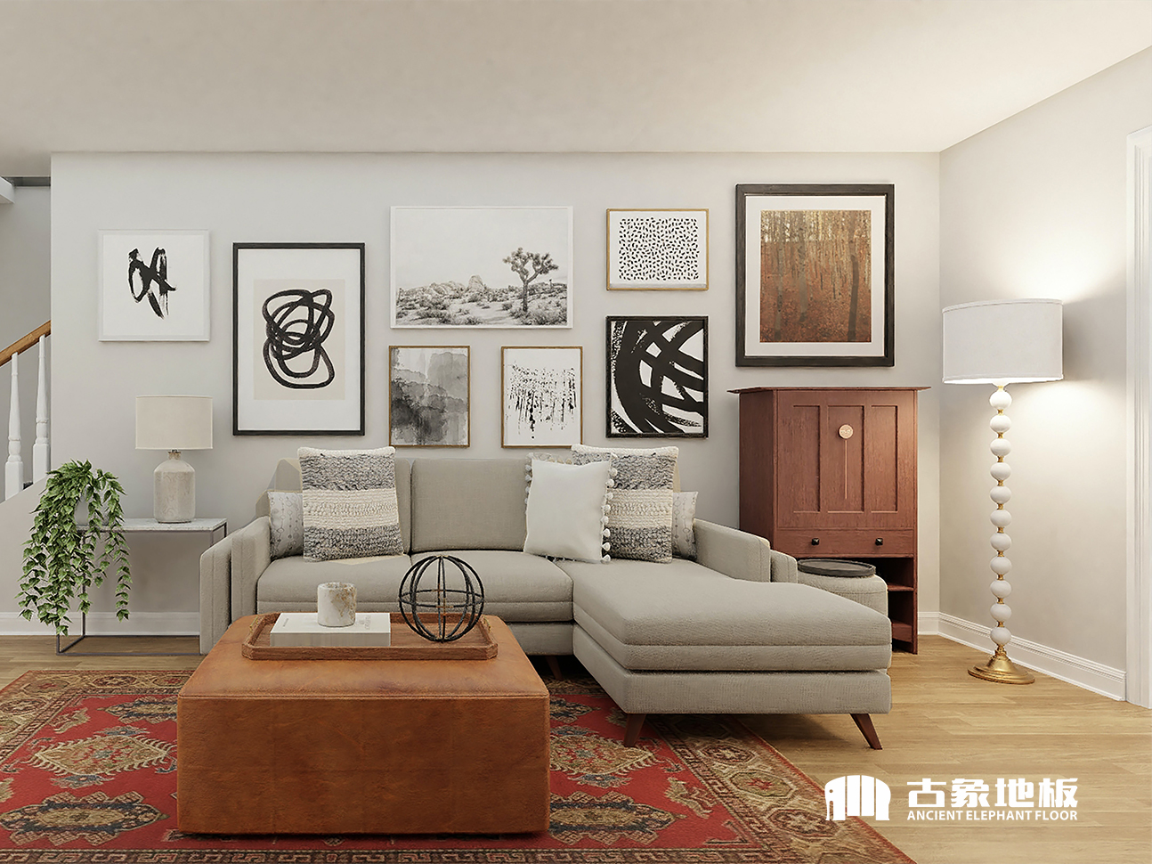 浅色系木地板怎么搭才好看