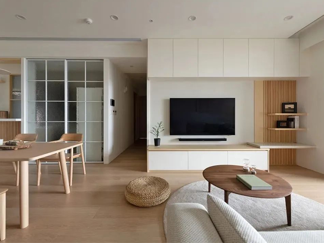 古象地板打造的现代简约风之家