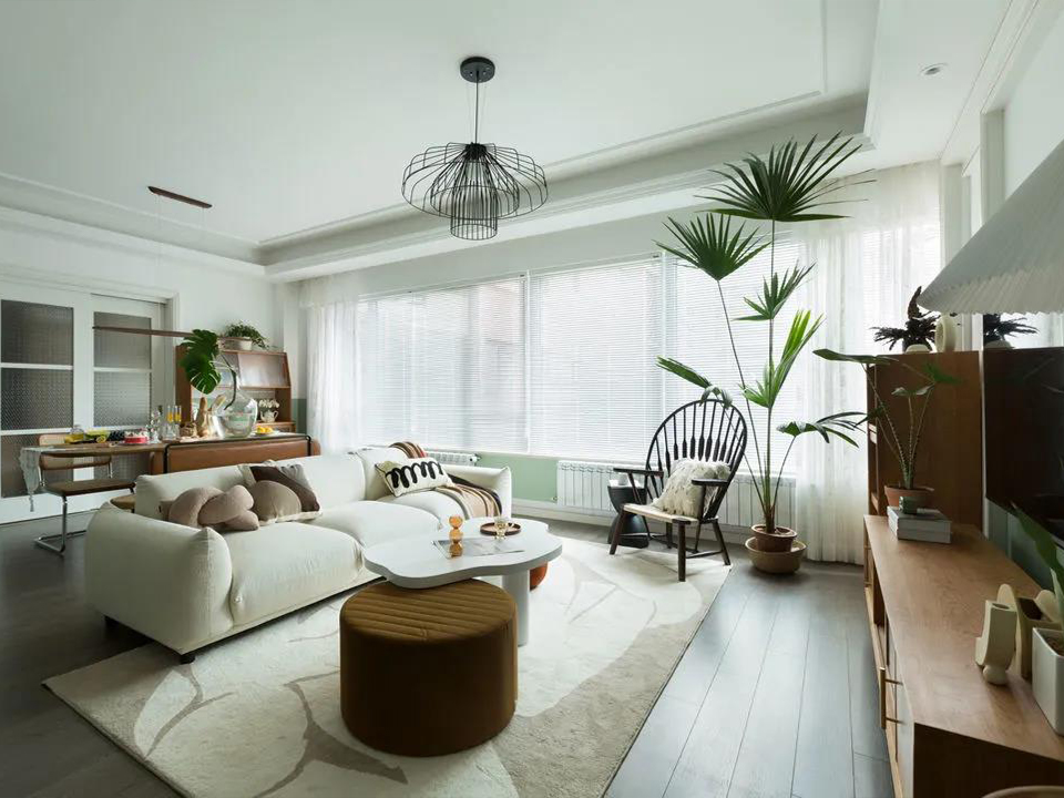 古象地板打造的复古森系风装修案例