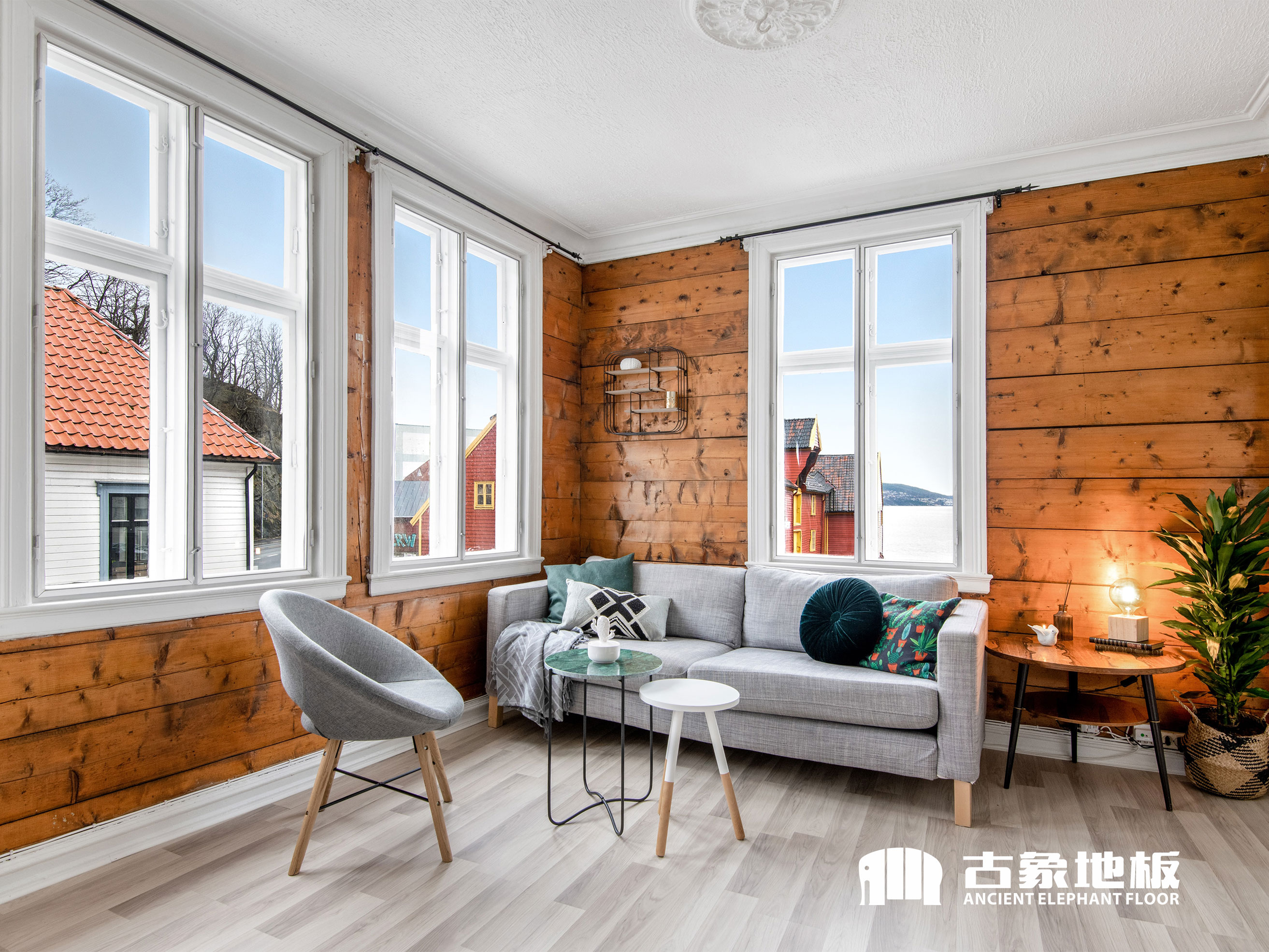 强化地板上墙可以做木饰面吗