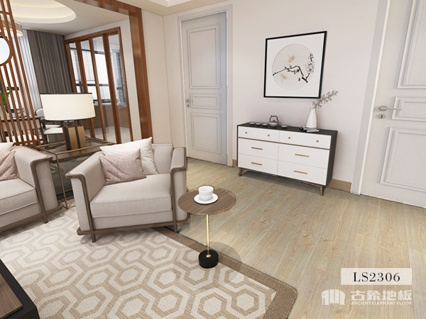 橡木纹理，沉着稳重的色调