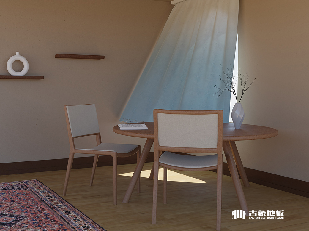 新三层实木地板要好看 踢脚线也别忘